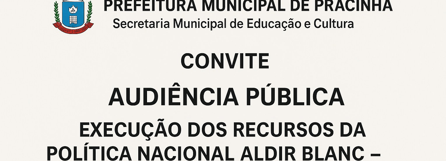 Audiência Pública Política Nacional Aldir Blanc 