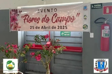 1ª Evento “Flores do Campo” movimenta Pracinha e valoriza a agricultura familiar