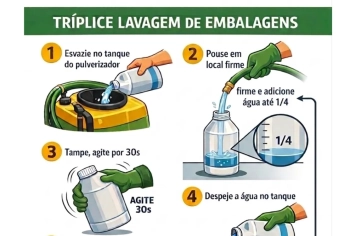 Tríplice Lavagem de Embalagens