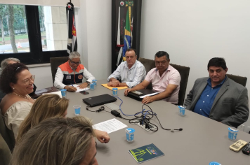 REUNIÃO COM DEFESA CIVIL DO ESTADO BUSCA RECURSOS PARA SUBSTITUIÇÃO DE PONTE EM PRACINHA-SP