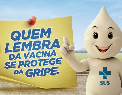COMEÇA NO DIA 10 DE ABRIL A 21ª CAMPANHA NACIONAL DE VACINAÇÃO CONTRA A INFLUENZA. 
